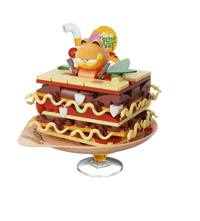 Garfield Foodie Series Pantasy Garfield Lasagna 8cm