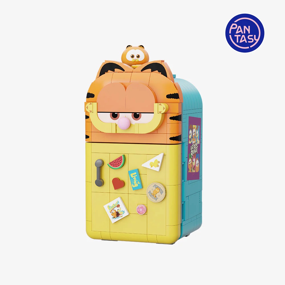 Garfield Fantastic Machines Series Pantasy Garfield Big Fridge 17cm