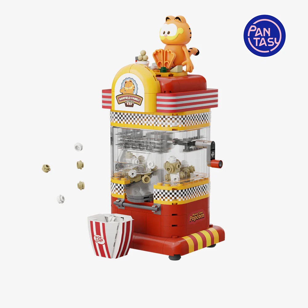 Garfield Fantastic Machines Series Pantasy Garfield Popcorn Machine 20cm