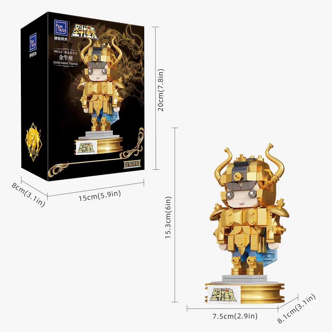 Saint Seiya Pantasy Mini Gold Taurus 16cm