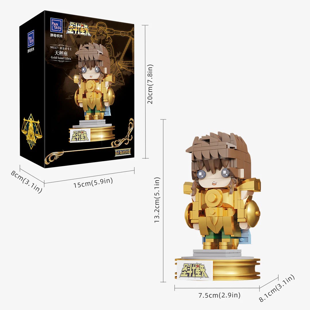 Saint Seiya Pantasy Mini Gold Libra 14cm