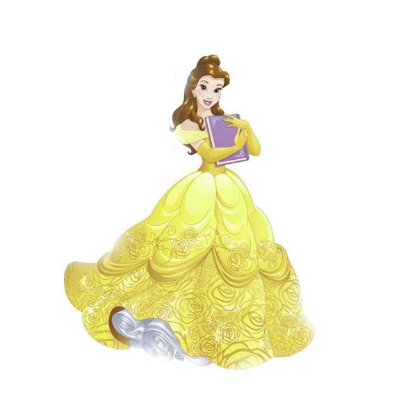 ID9 - Disney Sticker Mural Geant Princess Sparkling Belle 58X91cm