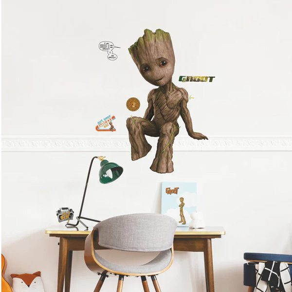 Marvel Sticker Mural Geant Groot 91X50Cm