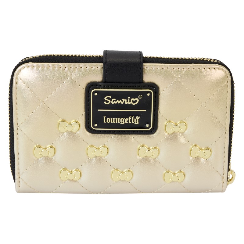 Hello Kitty Loungefly Portefeuille 50Th Anniv Gold