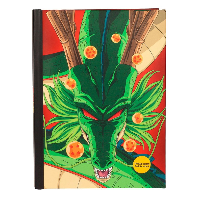 DBZ Dragon Ball Z Notebook Lumineux Shenron