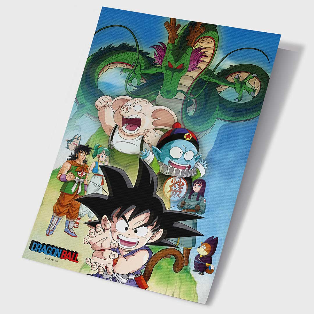 DBZ 3D Poster 40X60Cm Dragon Ball Shenron And Heroes 