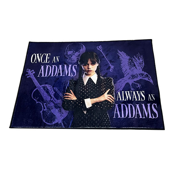 Wednesday Tapis Once An Addams 80X60Cm