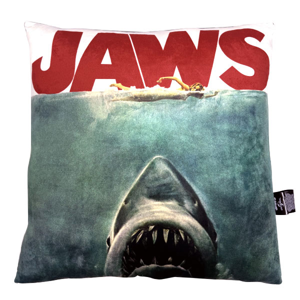 Jaws Coussin 45X45Cm Collage Poster 