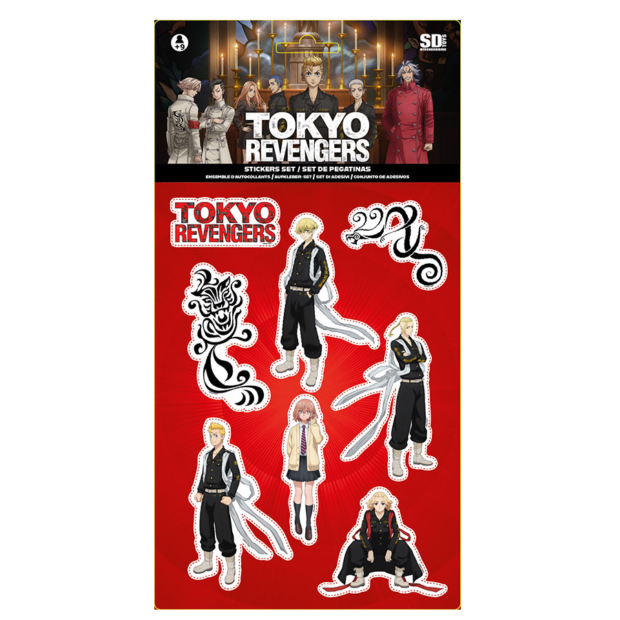 Tokyo Revengers Set Stickers 