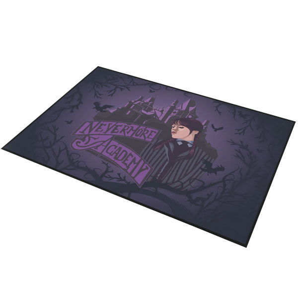 Wednesday Tapis Nevermore Academy 80X60Cm