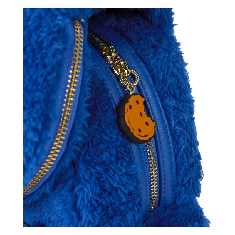 Sesame Street Loungefly Mini Sac A Dos Cookie Monster Plush