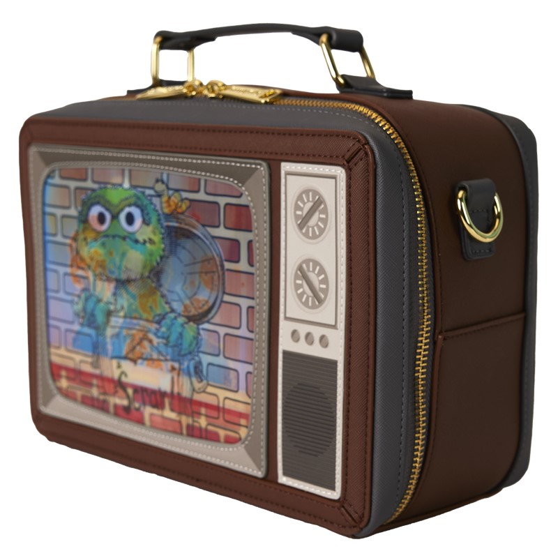 Sesame Street Loungefly Sac A Main Lenticular Retro Tv 