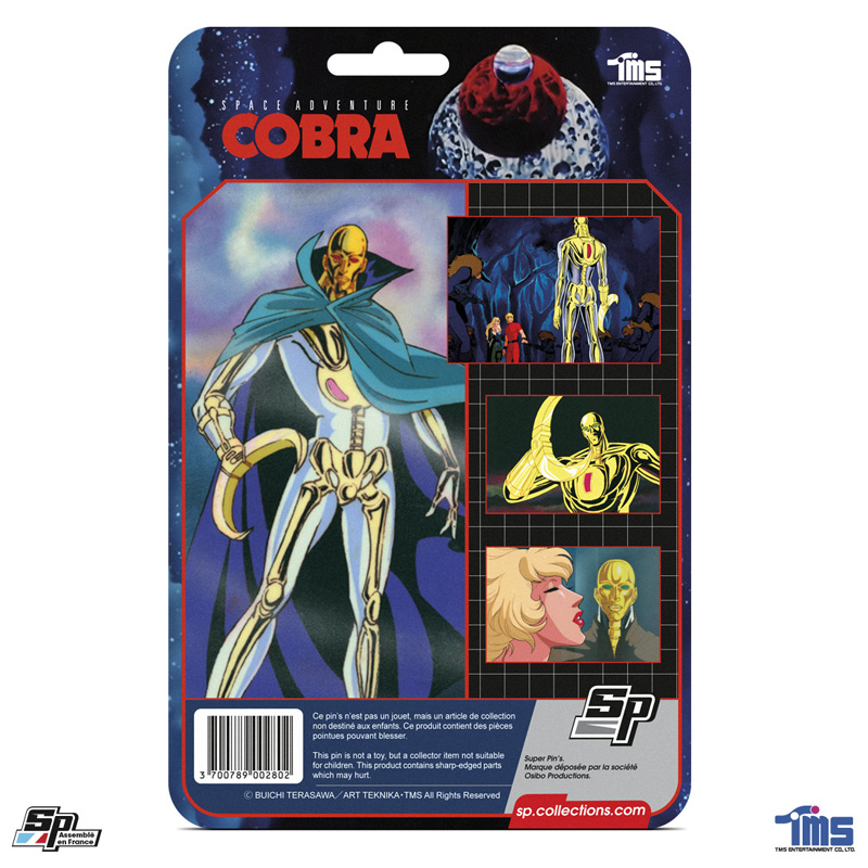 Cobra Super Pins Blister Card Crystal Boy 10,5Cm