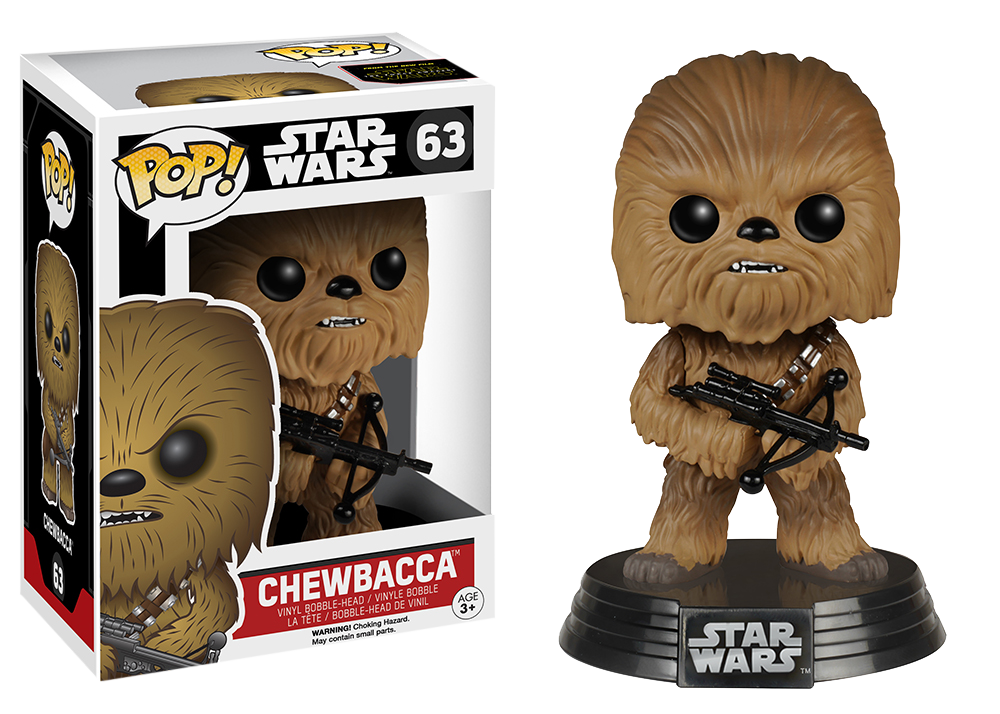 SW Pop Episode 7 Chewbacca Crossbow Figurine Funko 