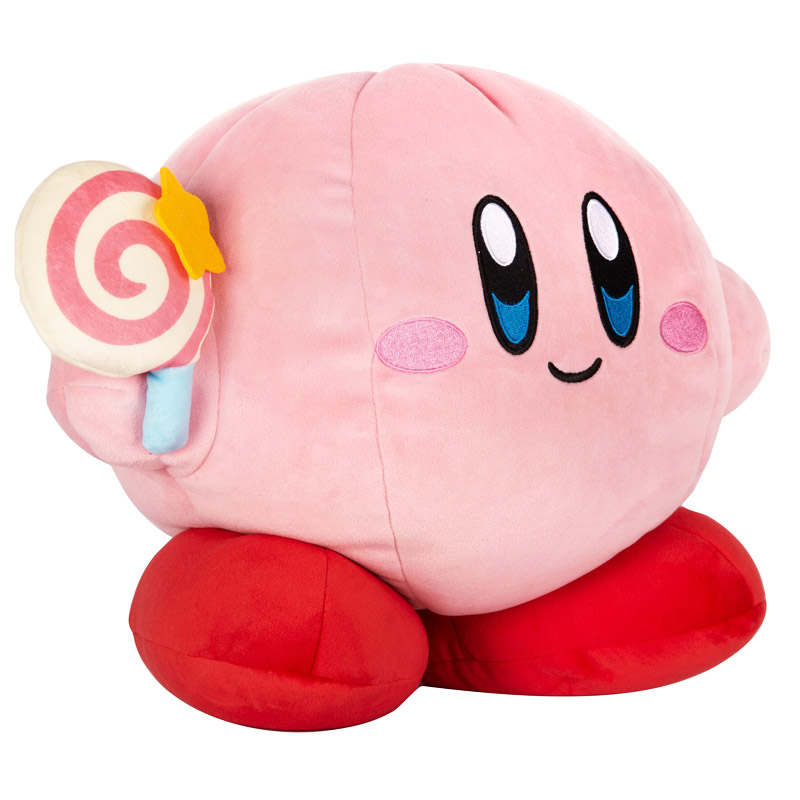 Kirby Peluche Mega Mocchi Mocchi Kirby & La Super Sucette