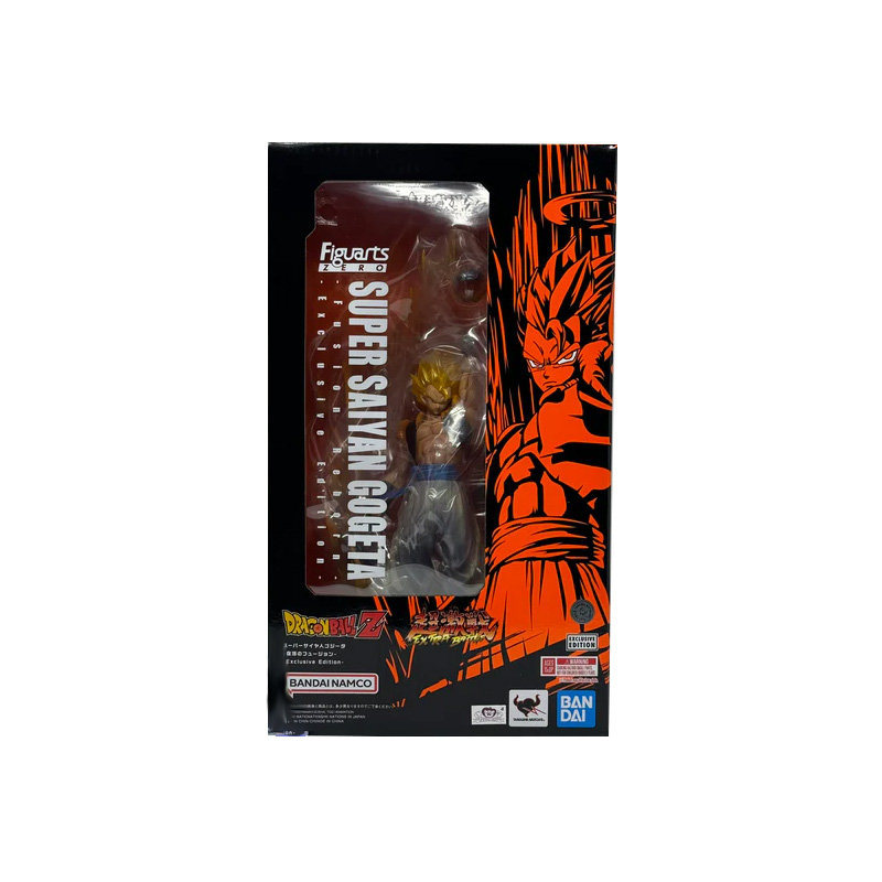 DBZ Figuarts Zero Super Saiyan Gogeta Fusion Reborn 14cm 