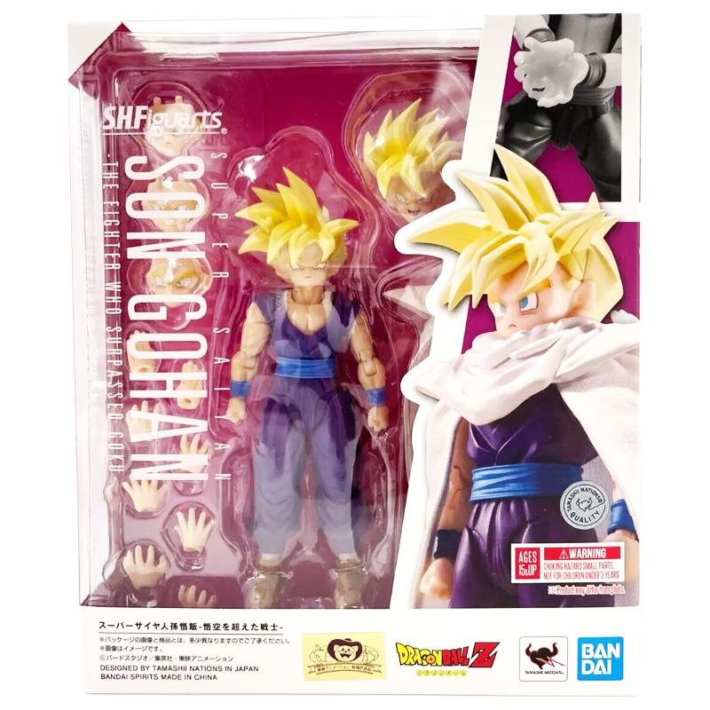 DBZ SH Figuarts Super Saiyan Son Gohan Warrior Who Surpassed Goku 11cm 