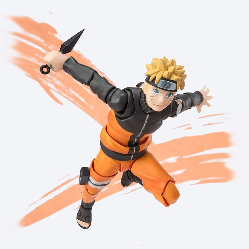 Naruto SHippuden SH Figuarts Narutop99 Edition Naruto Uzumaki 14,5cm 