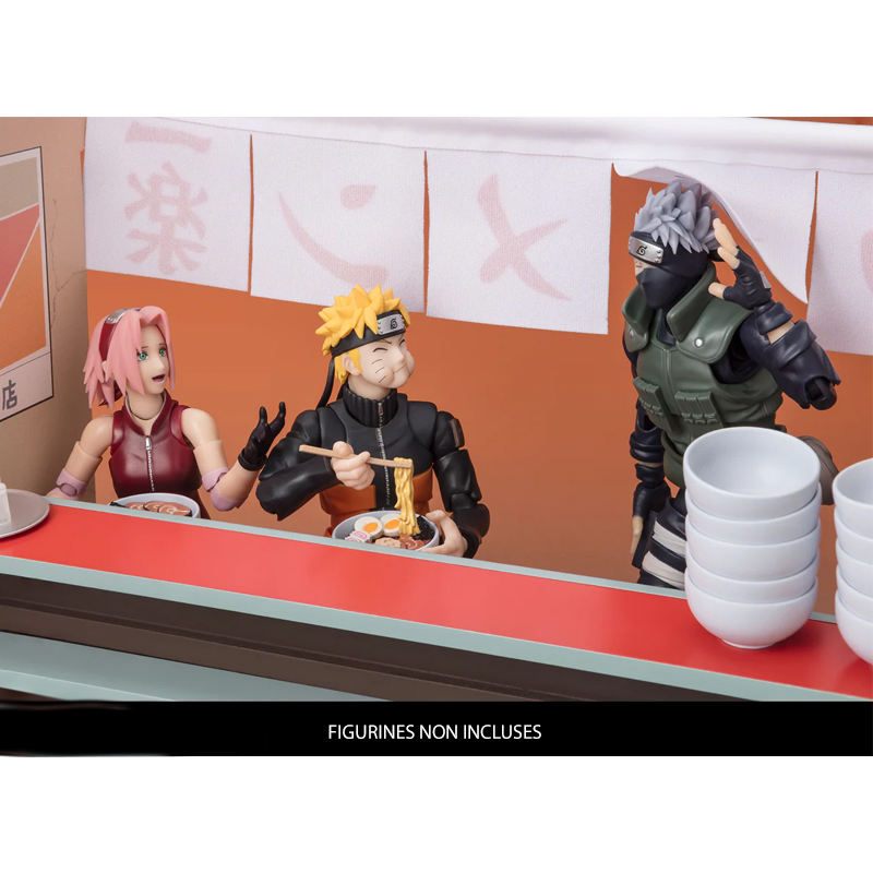 Naruto Shippuden SH Figuarts Diorama Ichiraku Ramen Set 22cm 