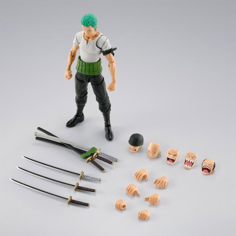 One Piece SH Figuarts Roronoa Zoro Romance Dawn 15cm 