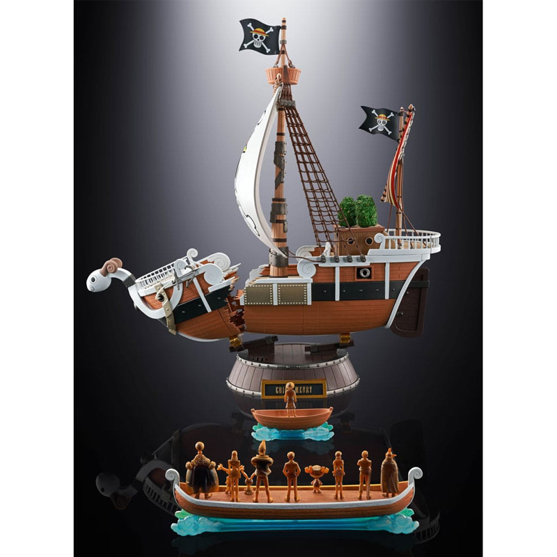 One Piece Chogokin 25Th Anniv Memorial Ed Replica Going Merry 28 Cm 