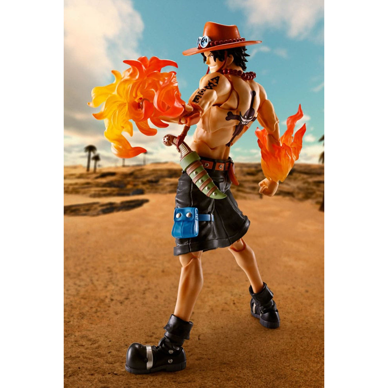 One Piece SH Figuarts Portgas D Ace Fire Fist 15,5cm 