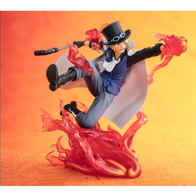 One Piece Figuarts Zero Sabo Fire Fist Rook Check Extra Battle 19cm 