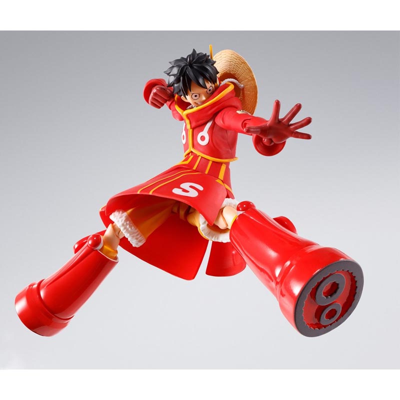 One Piece SH Figuarts Monkey D Luffy Future Island Egghead 15cm 