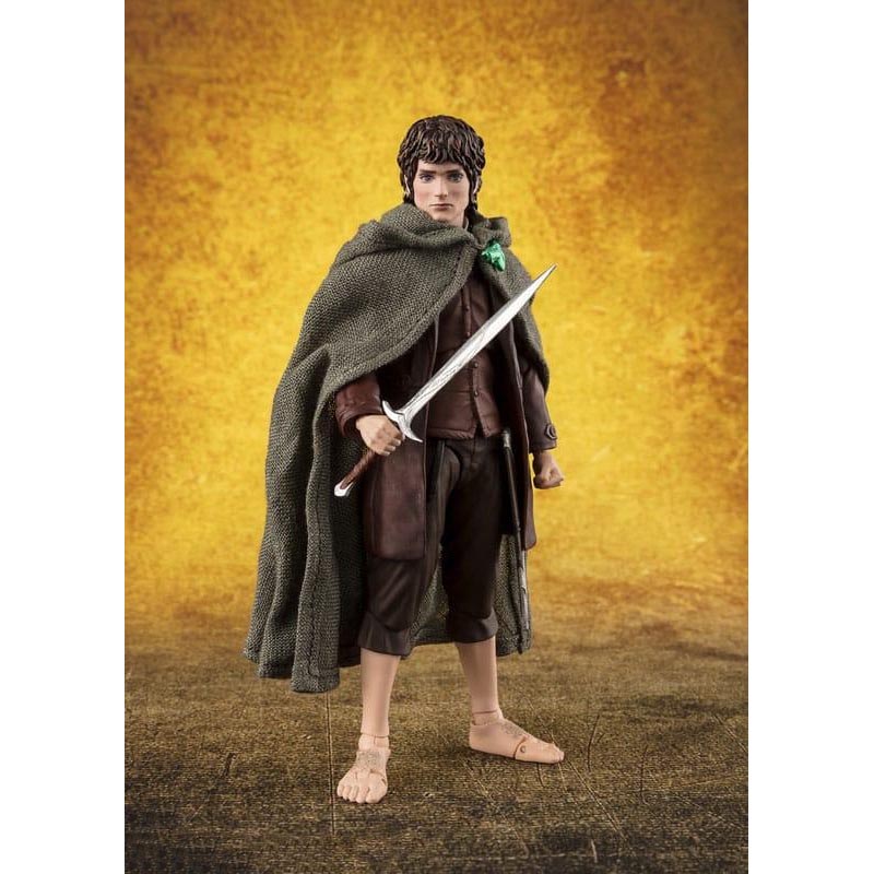 LOTR Seigneur des Anneaux SH Figuarts Frodo Baggins & Gollum 12-5cm 