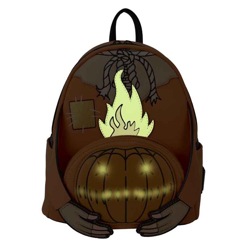 Trick 'R Treat Loungefly Mini Sac A Dos Flaming Head Sam