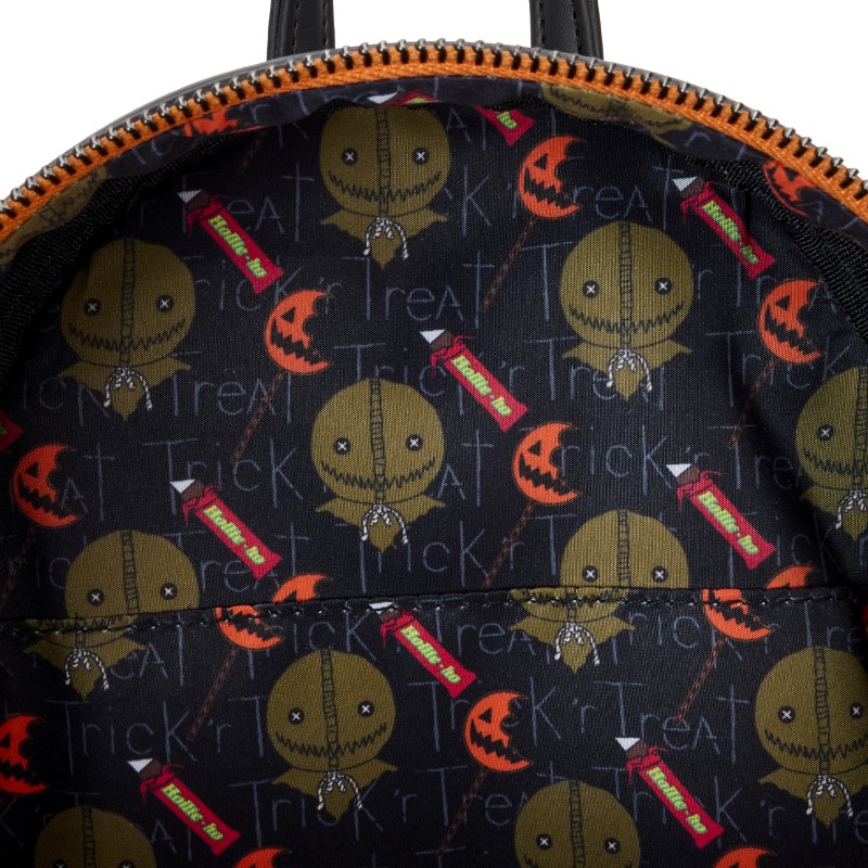 Trick 'R Treat Loungefly Mini Sac A Dos Flaming Head Sam