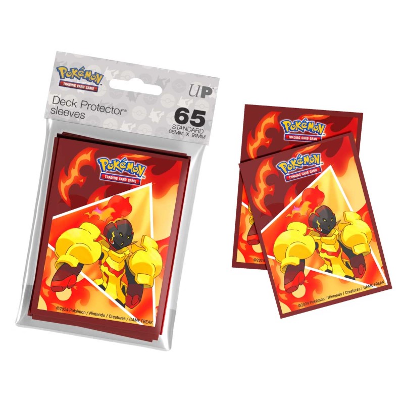 Pokemon Ultrapro Sleeves Protec Souple Armarouge & Ceruledge 65Pcs Armarouge