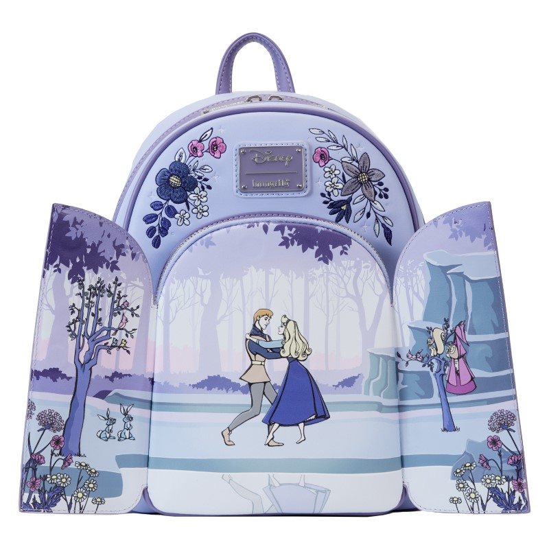 Disney Loungefly Mini Sac A Dos Belle aux Bois Dormant Sleeping Beauty 65Th Anniv