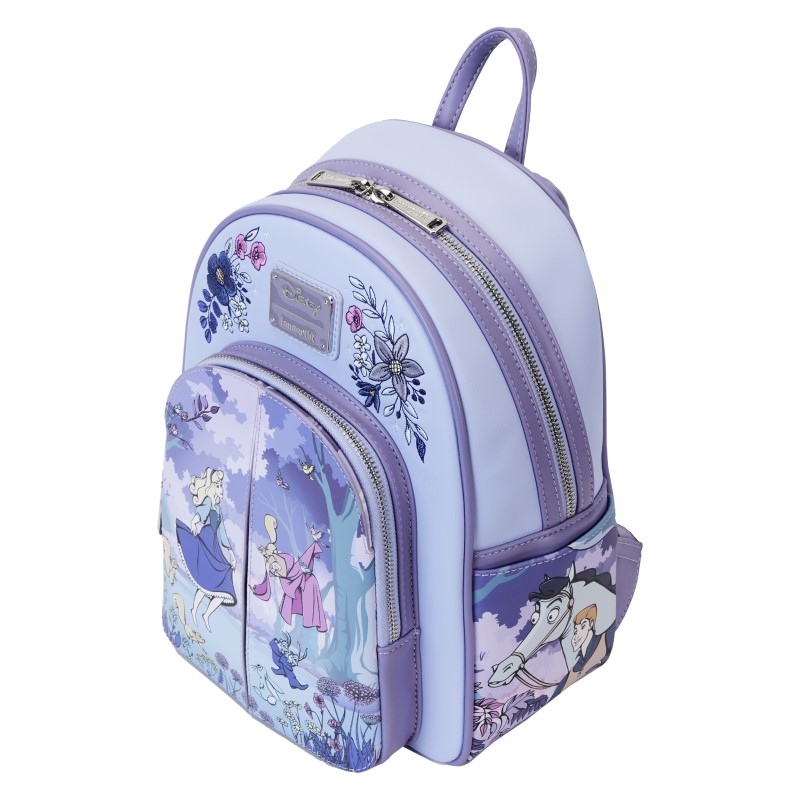 Disney Loungefly Mini Sac A Dos Belle aux Bois Dormant Sleeping Beauty 65Th Anniv