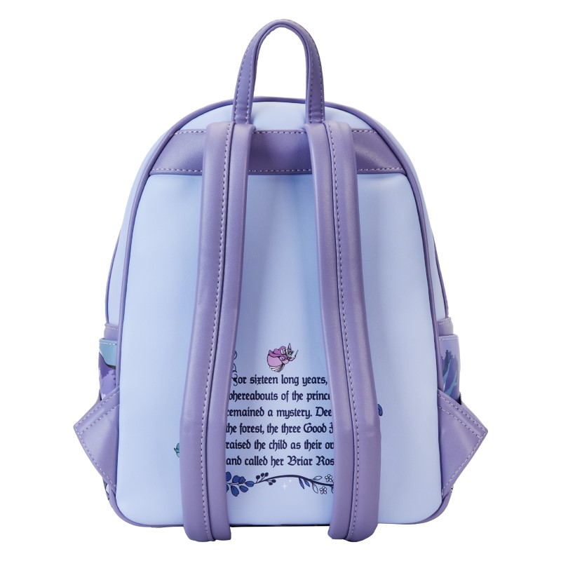 Disney Loungefly Mini Sac A Dos Belle aux Bois Dormant Sleeping Beauty 65Th Anniv