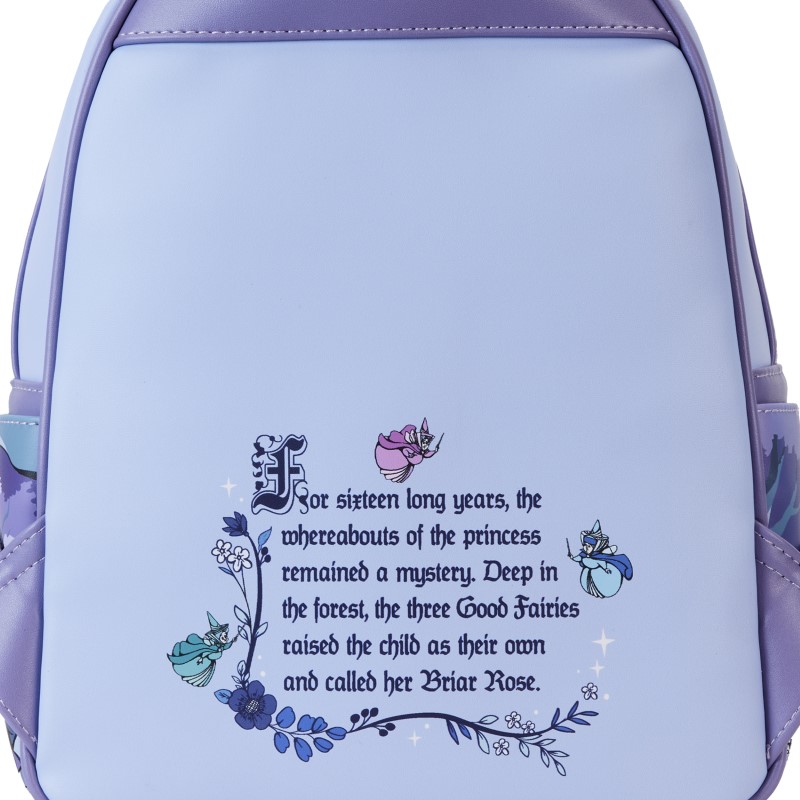 Disney Loungefly Mini Sac A Dos Belle aux Bois Dormant Sleeping Beauty 65Th Anniv