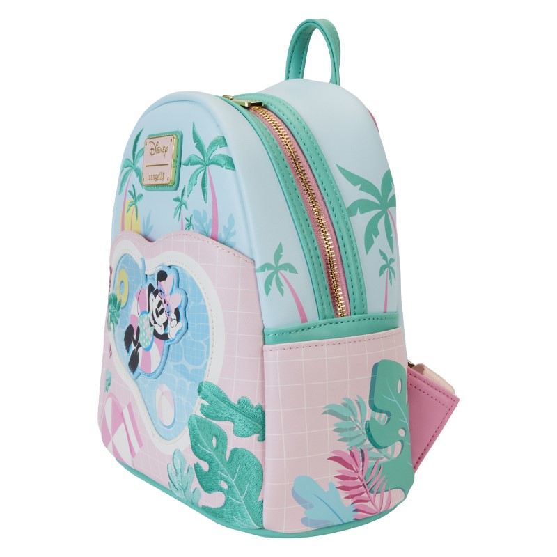 Disney Loungefly Mini Sac A Dos Minnie Mouse Vacation Style 