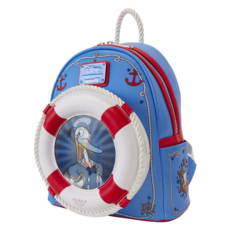 Disney Loungefly Mini Sac A Dos Donald Duck 90th Anniv