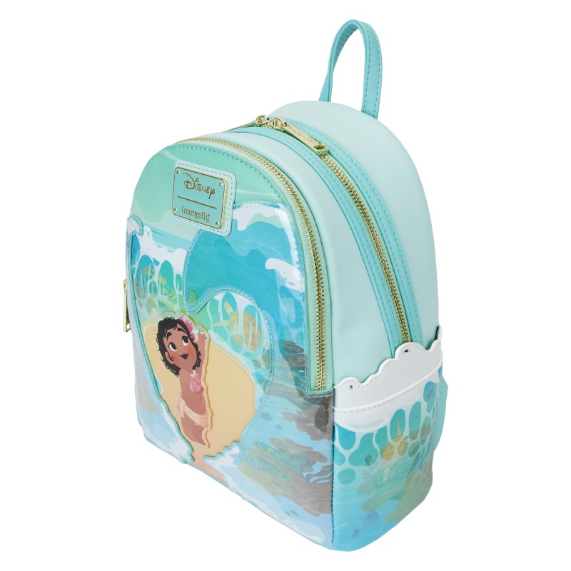 Disney Loungefly Mini Sac A Dos Moana Ocean Waves