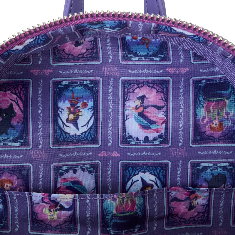 Disney Loungefly Mini Sac A Dos Hocus Pocus Tarot Binx 