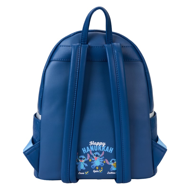 Disney Loungefly Mini Sac A Dos L&S Light Up Menorah Stitch 