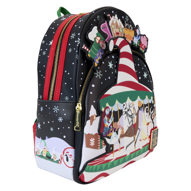 Disney Loungefly Mini Sac A Dos Nbc Journey To Christmas Town