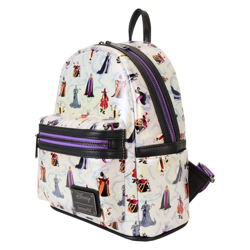 Disney Loungefly Mini Sac A Dos Villains Iridescent