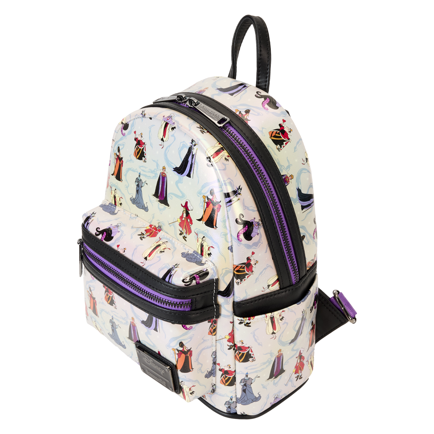 Disney Loungefly Mini Sac A Dos Villains Iridescent