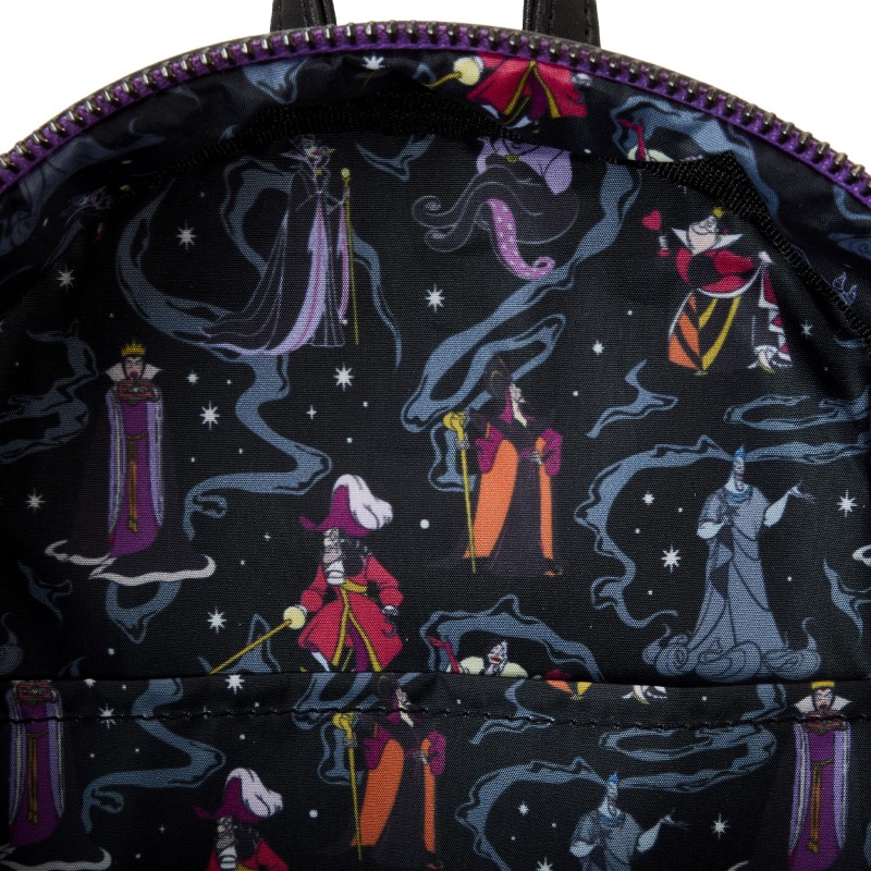 Disney Loungefly Mini Sac A Dos Villains Iridescent