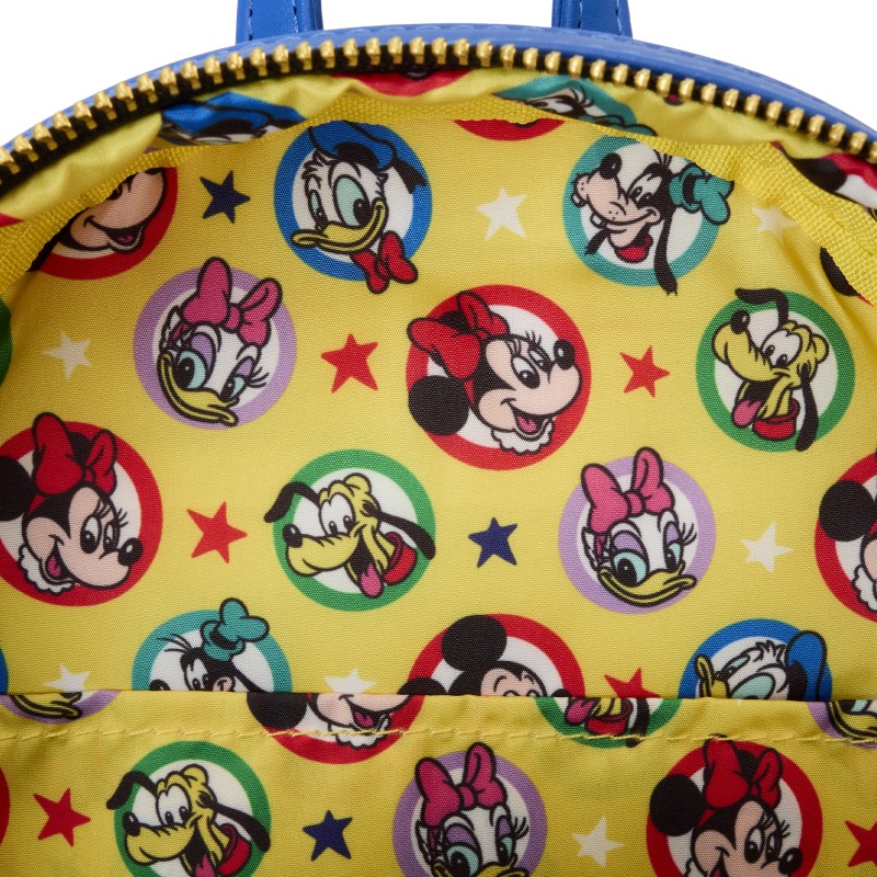 Disney  Loungefly Mini Sac A Dos Mickey And Friends Classic