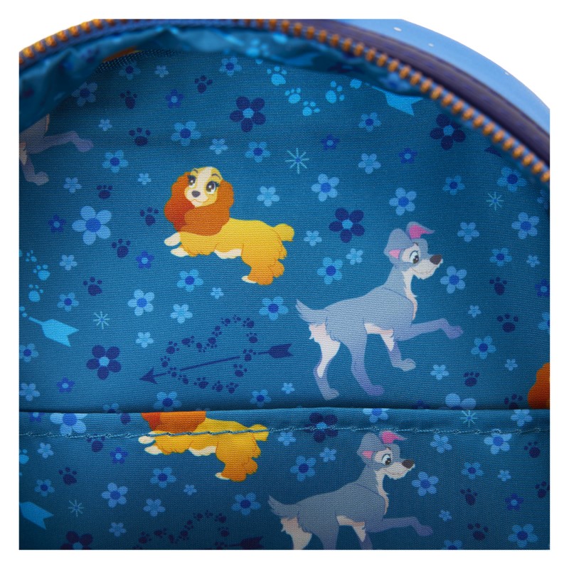 Disney Loungefly Mini Sac A Dos Lady And The Tramp 70th Anniv