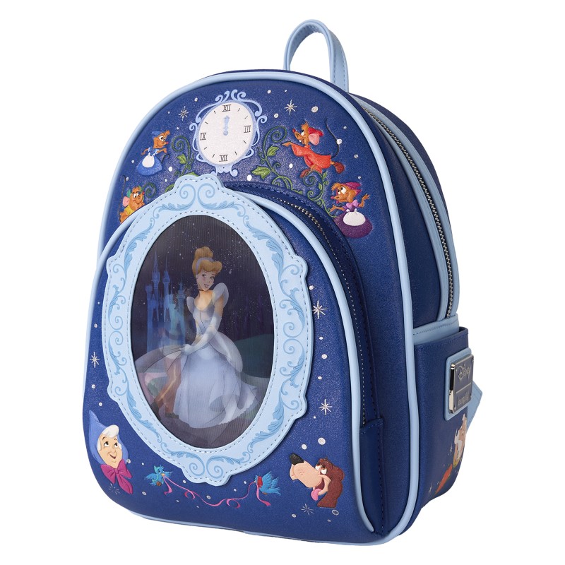 Disney Loungefly Mini Sac A Dos Cinderella 75Th Anniv Lenticular