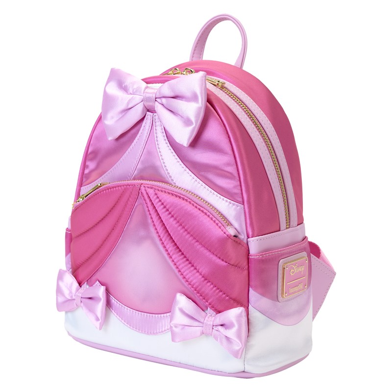 Disney Loungefly Mini Sac A Dos Cinderella 75Th Anniv Pink Bow 