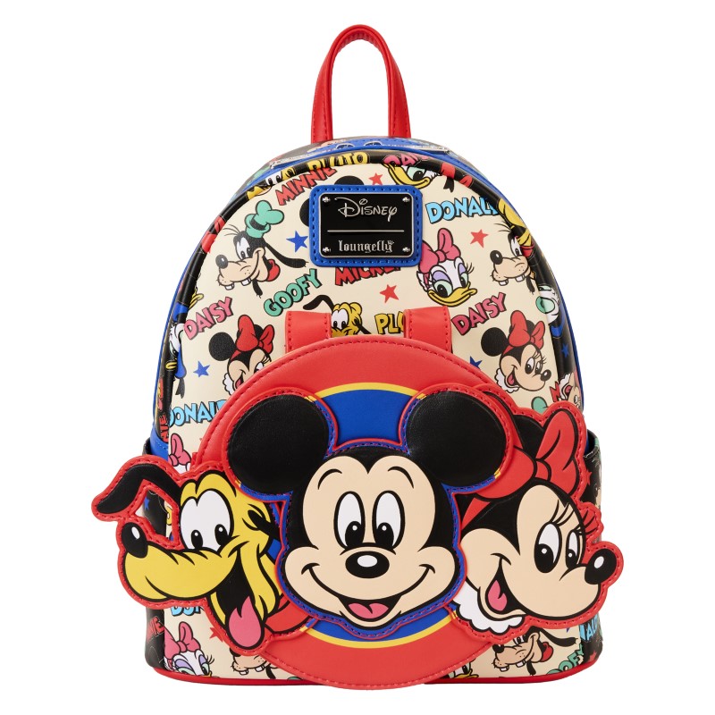 Disney Loungefly Mini Sac A Dos Mickey And Friends Combo sac + serre tete